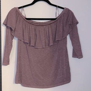American Eagle off the shoulder top